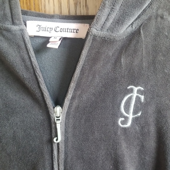 Juicy Couture Dark Grey Hoodie - Picture 2 of 4